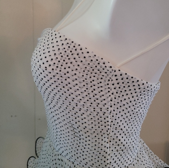 Erin Fetherston Women's Strapless Tier Ruffle Sweet Party Dress - Size 2 - Picture 3 of 12